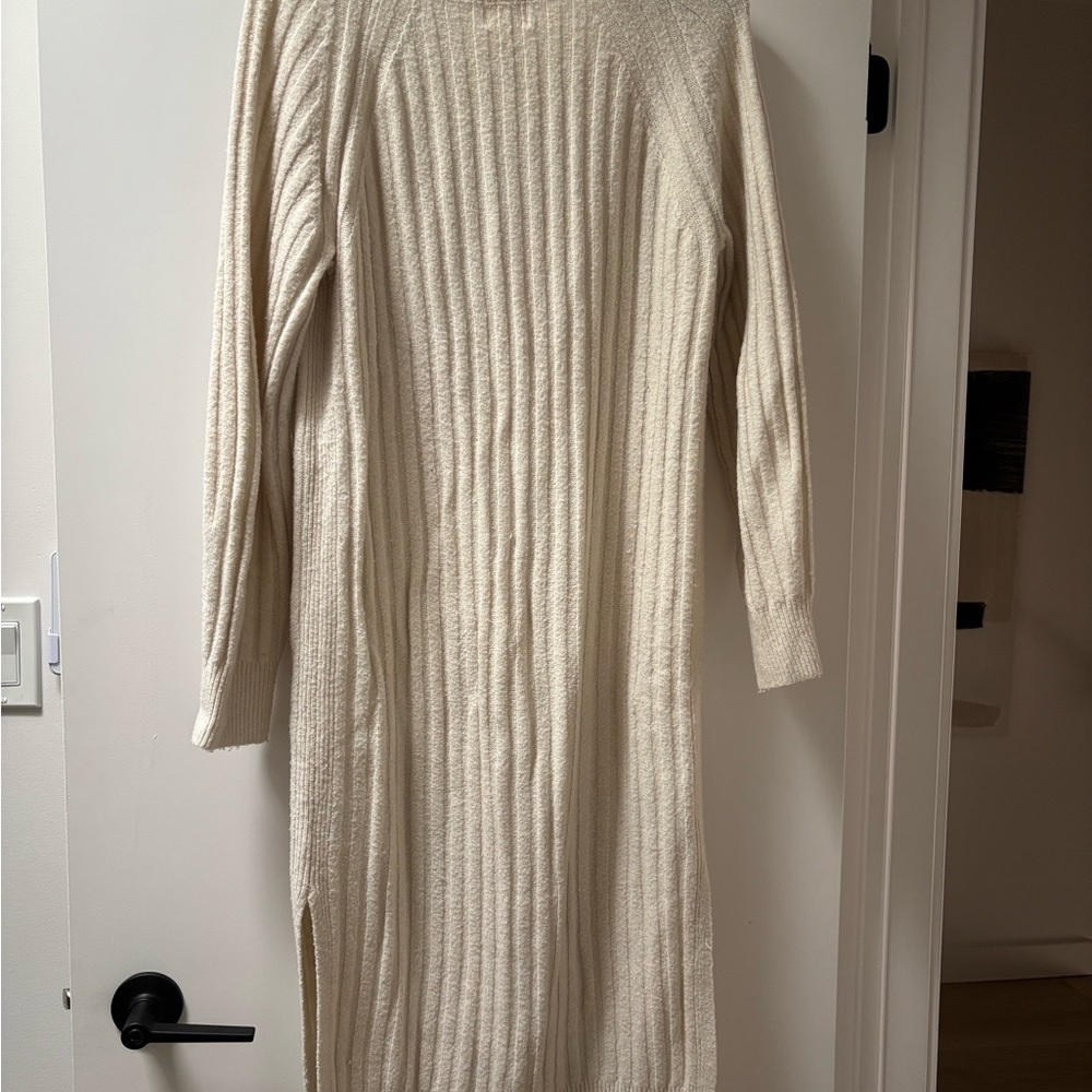 H&M - Cream Sweater Dress